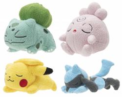 PLYŠ Pokémon spící postavička 13cm 4 druhy (plyšová hračka)
