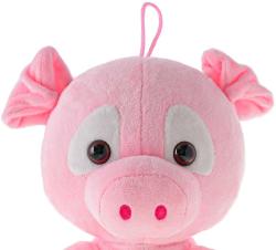 PLYŠ Prasátko baby Piky 21cm mluví česky na baterie Zvuk CZ (plyšová hračka)