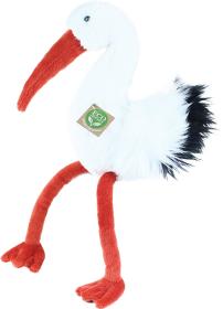 PLYŠ Pták čáp 39cm Eco-Friendly (plyšová hračka)