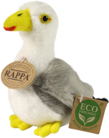 PLYŠ Pták racek 14cm Eco-Friendly (plyšová hračka)