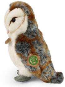 PLYŠ Pták sova pálená 27cm Eco-Friendly (plyšová hračka)