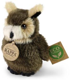 PLYŠ Pták Sova (Výr) 13cm Eco-Friendly (plyšová hračka)