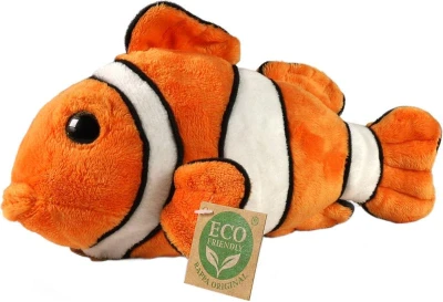 PLYŠ Ryba klaun očkatý 25cm Eco-Friendly (plyšová hračka)