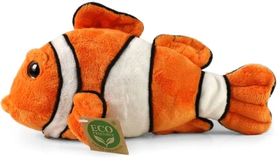 PLYŠ Ryba klaun očkatý 25cm Eco-Friendly (plyšová hračka)