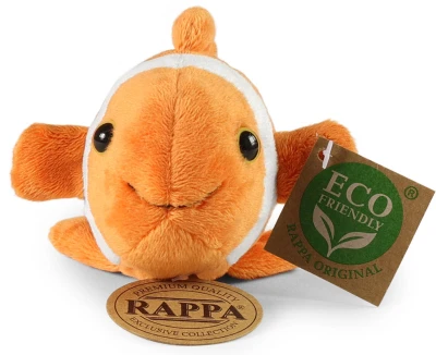 PLYŠ Rybka klaun očkatý 14cm Eco-Friendly (plyšová hračka)