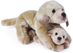 PLYŠ Set pes světlý labrador + mládě 25cm Eco-Friendly (plyšová hračka)