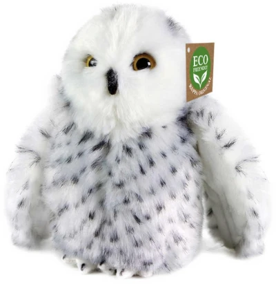 PLYŠ Sova bílá polární 18cm Eco-Friendly (plyšová hračka) PLYŠ Sova bílá polární 18cm Eco-Friendly (plyšová hračka)