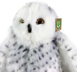 PLYŠ Sova bílá polární 18cm Eco-Friendly (plyšová hračka)