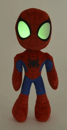 PLYŠ Spidey 25cm Disney Marvel oči svítící ve tmě (plyšová hračka)