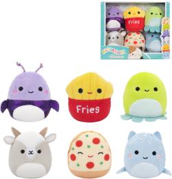 PLYŠ Squishmallows Micromallows postavičky set 6ks I. (plyšová hračka)