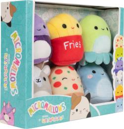 PLYŠ Squishmallows Micromallows postavičky set 6ks I. (plyšová hračka)