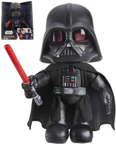 PLYŠ STAR WARS Darth Vader s měničem hlasu na baterie Světlo Zvuk PLYŠ STAR WARS Darth Vader s měničem hlasu na baterie Světlo Zvuk