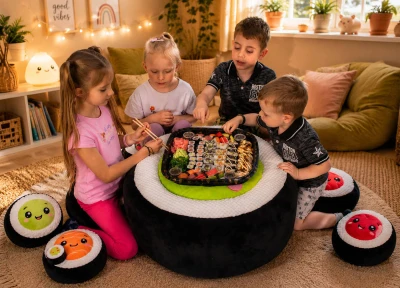 PLYŠ Sushi Kawaii Maxi 60cm Plush Friends 4 druhy (plyšová hračka)