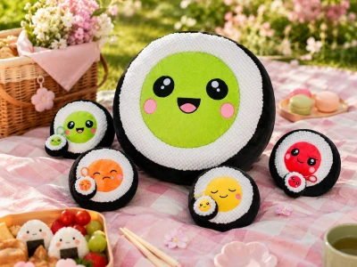 PLYŠ Sushi Kawaii Maxi 60cm Plush Friends 4 druhy (plyšová hračka)