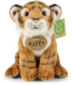 PLYŠ Tygr 15cm sedící Eco-Friendly (plyšová hračka)