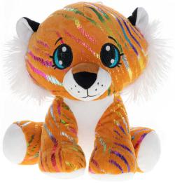 PLYŠ Tygr Star Sparkle 24cm třpytivý oranžový (plyšová hračka)