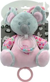PLYŠ Usínaček koala růžová 18cm na natažení s melodií (plyšová hračka) PLYŠ Usínaček koala růžová 18cm na natažení s melodií (plyšová hračka)
