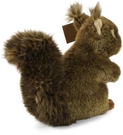 PLYŠ Veverka 17cm Eco-Friendly s oříškem (plyšová hračka)