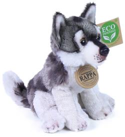 PLYŠ Vlk sedící 15cm Eco-Friendly (plyšová hračka)