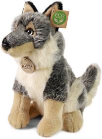 PLYŠ Vlk sedící 28cm Eco-Friendly (plyšová hračka)
