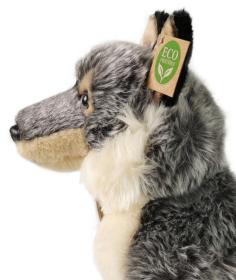 PLYŠ Vlk sedící 28cm Eco-Friendly (plyšová hračka)