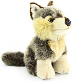 PLYŠ Vlk sedící 30cm exkluzivní kolekce (plyšová hračka)