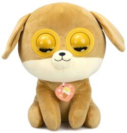PLYŠ Winksies Caramel štěňátko mrkající interaktivní na baterie Zvuk