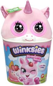 PLYŠ Winksies Strawberry jednorožec mrkající interaktivní na baterie Zvuk