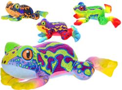 PLYŠ Žába 20cm sedící na baterie 4 barvy Zvuk (plyšová hračka) PLYŠ Žába 20cm sedící na baterie 4 barvy Zvuk (plyšová hračka)