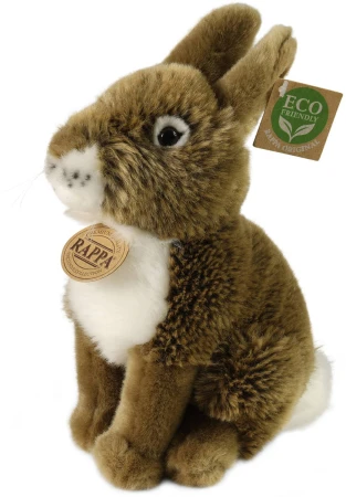 PLYŠ Zajíc hnědý 20cm Eco-Friendly (plyšová hračka)