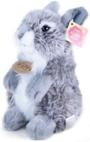 PLYŠ Zajíc šedý 20cm sedící (plyšová hračka) PLYŠ Zajíc šedý 20cm sedící (plyšová hračka)