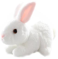 PLYŠ Zajíček 15cm 2 barvy (plyšová hračka)
