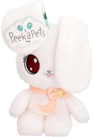PLYŠ Zajíček Peekapets s funkcí sklopení uší 2 barvy (plyšová hračka)