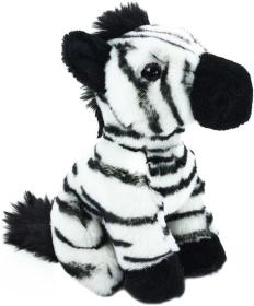 PLYŠ Zebra sedící 18cm exkluzivní kolekce (plyšová hračka)