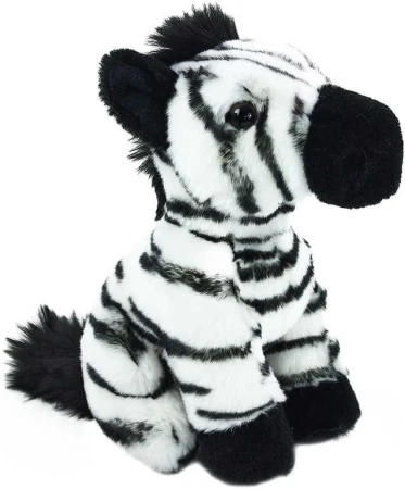 PLYŠ Zebra sedící 18cm exkluzivní kolekce (plyšová hračka)