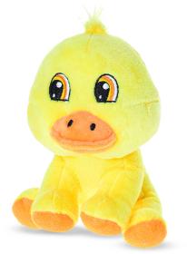 PLYŠ Zvířátko baby sedící 14cm 4 druhy (plyšová hračka)