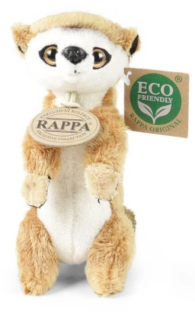 PLYŠ Zvířátko exotické sedící 13-15cm Eco-Friendly exkluzivní (plyšová hračka)