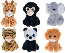 PLYŠ Zvířátko safari 15cm velké oči sedící 6 druhů (plyšová hračka) PLYŠ Zvířátko safari 15cm velké oči sedící 6 druhů (plyšová hračka)