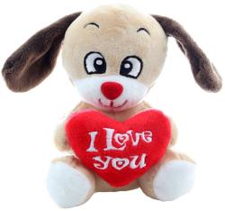 PLYŠ Zvířátko se srdíčkem I Love You 4 druhy (plyšová hračka)