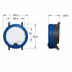 Aqua Lung i100 žlutý počítač