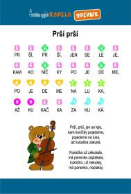 Podložka interaktivní pianko zvířátka a jejich kapela se zpěvníkem na baterie Zvuk