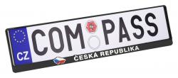 Compass Podložka pod SPZ 3D ČR VLAJKA