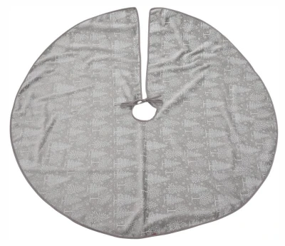Podložka pod vánoční stromek pr.95cm ŠE,ŠE tm.