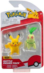 Pokémon Battle figurka set 1-2ks na kartě různé druhy plast