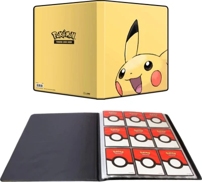 Pokémon Ultra Pro GS Pikachu album sběratelské A4 na 180 karet
