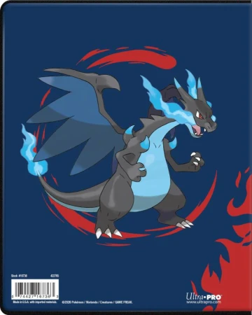 Pokémon Ultra Pro Mega Charizard X Y album sběratelské A5 na 84 karet