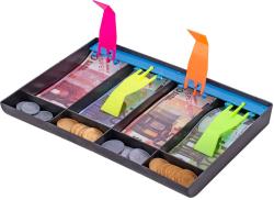 Pokladna herní set EURO bankovky a mince dětské peníze