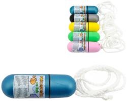 Pokladnička dětská na krk 12cm se šňůrkou vodotěsná 5 barev plast Pokladnička dětská na krk 12cm se šňůrkou vodotěsná 5 barev plast