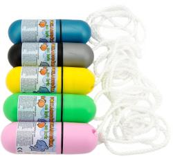 Pokladnička dětská na krk 12cm se šňůrkou vodotěsná 5 barev plast