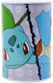Pokladnička válec Pokémon 10x15cm dětská kasička kovová Pokladnička válec Pokémon 10x15cm dětská kasička kovová
